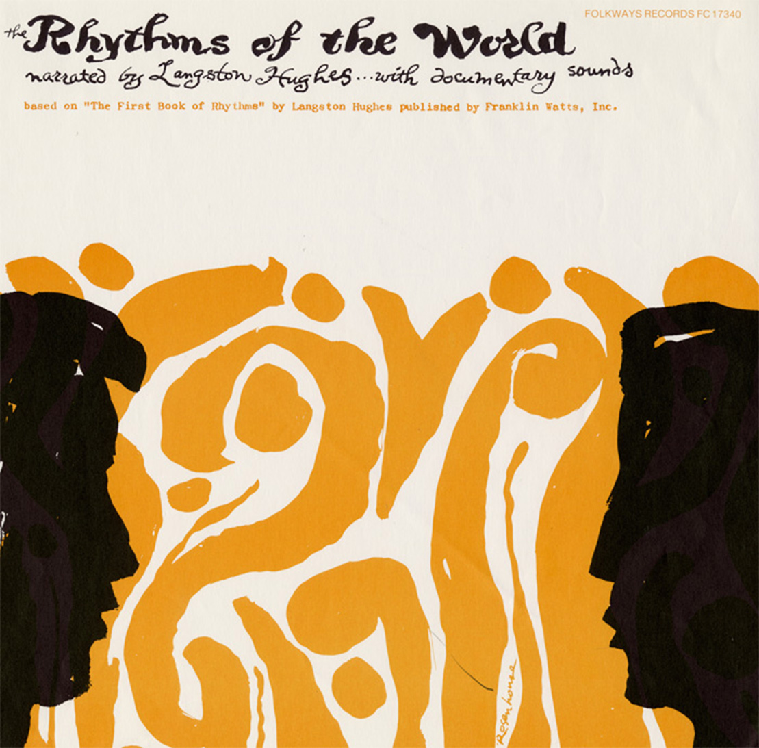 Langston Hughes' Rhythms of the World album cover